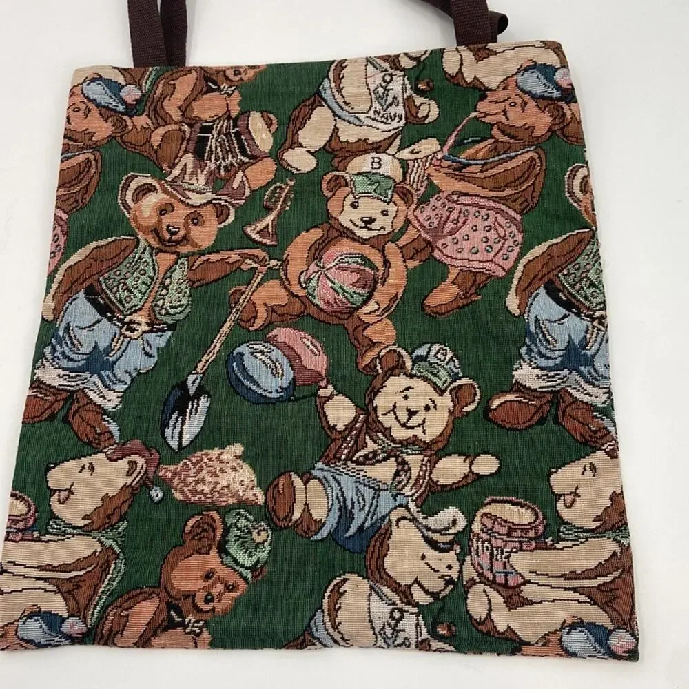 Vintage 90s Teddy Bear tote bag